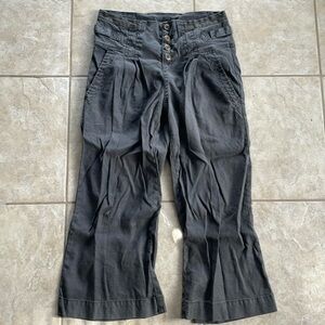 Sundance high waist wide leg capri pants. Size 4 petite.